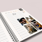 Agenda photo personnalisé