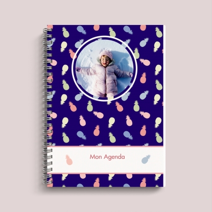 Agenda photo personnalisé