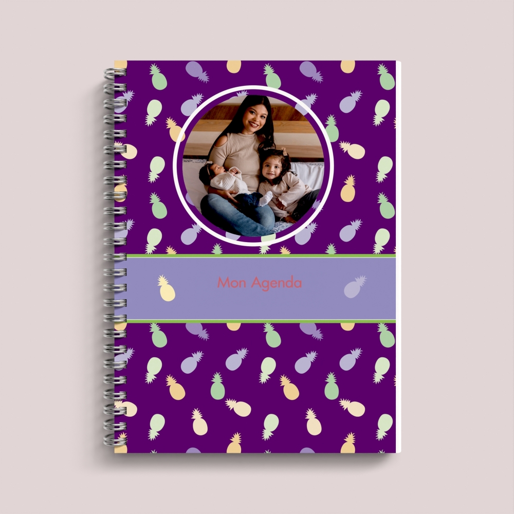 Agenda photo personnalisé
