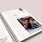 Agenda photo personnalisé