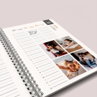 Agenda photo personnalisé