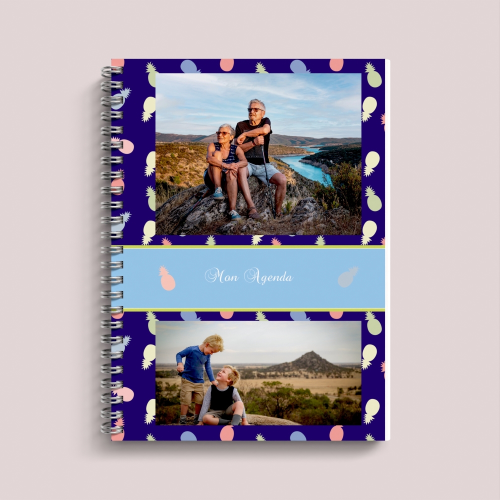 Agenda photo personnalisé