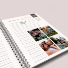 Agenda photo personnalisé