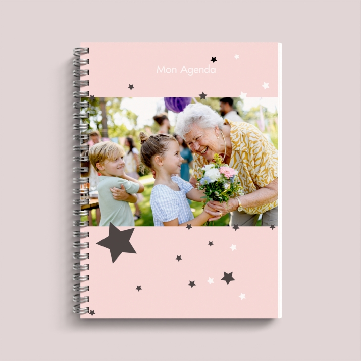 Agenda photo personnalisé