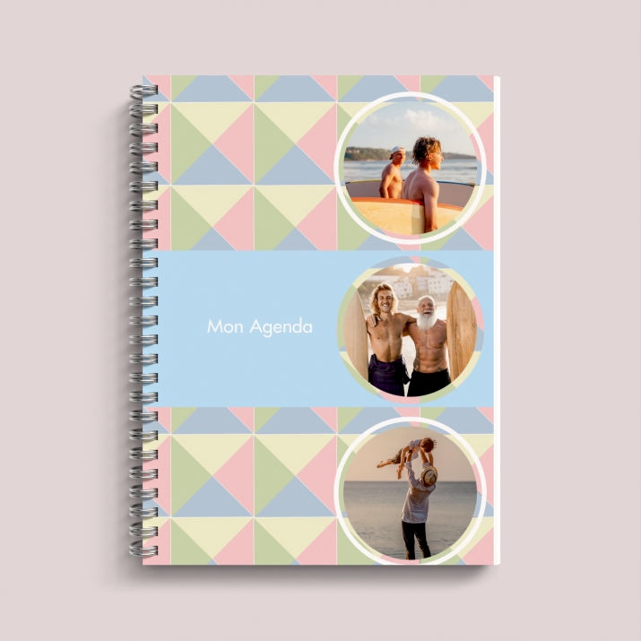 Agenda photo personnalisé