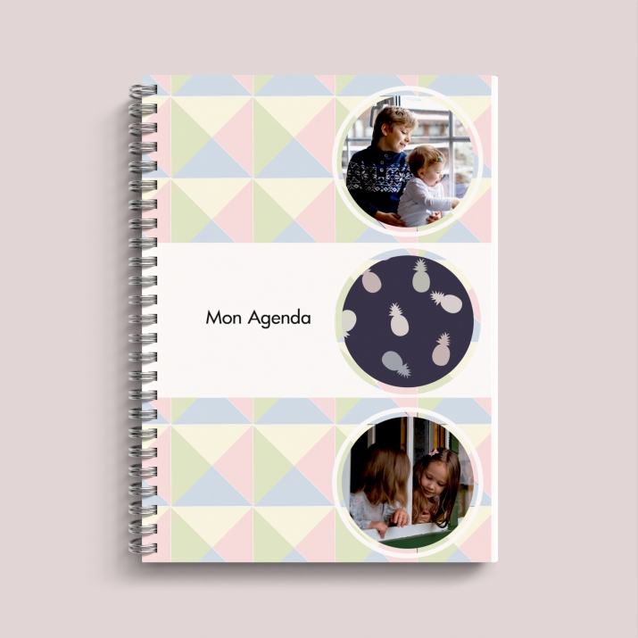 Agenda photo personnalisé