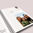 Agenda photo personnalisé