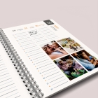Agenda photo personnalisé
