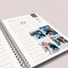 Agenda photo personnalisé