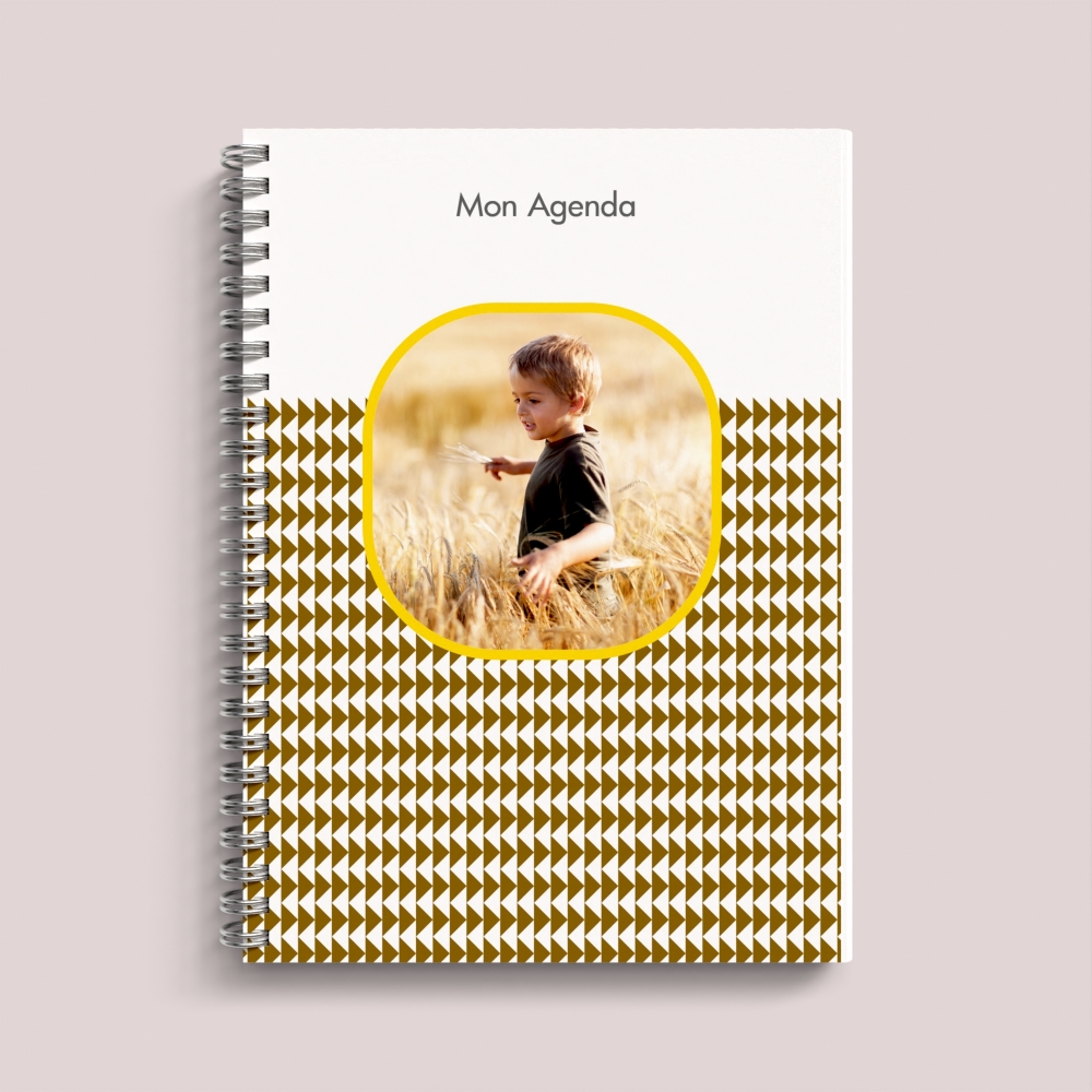 Agenda photo personnalisé