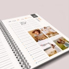 Agenda photo personnalisé