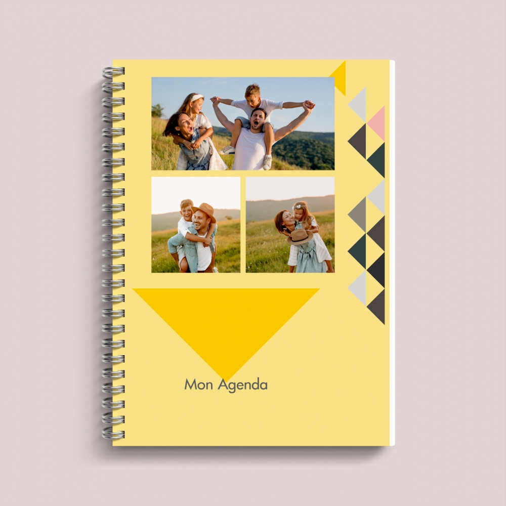 Agenda photo personnalisé