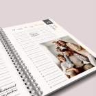 Agenda photo personnalisé