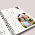 Agenda photo personnalisé