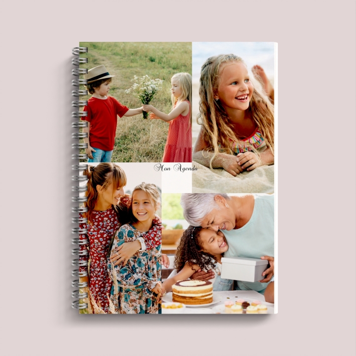 Agenda photo personnalisé