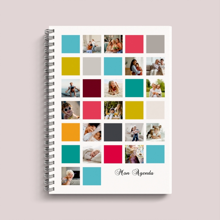 Agenda photo personnalisé