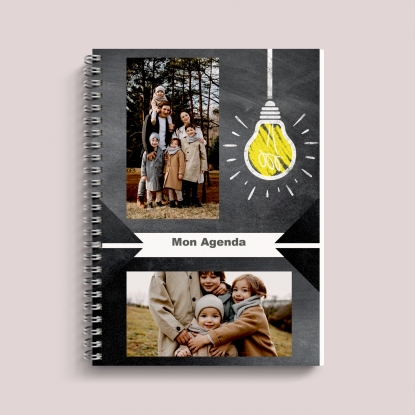 Agenda photo personnalisé