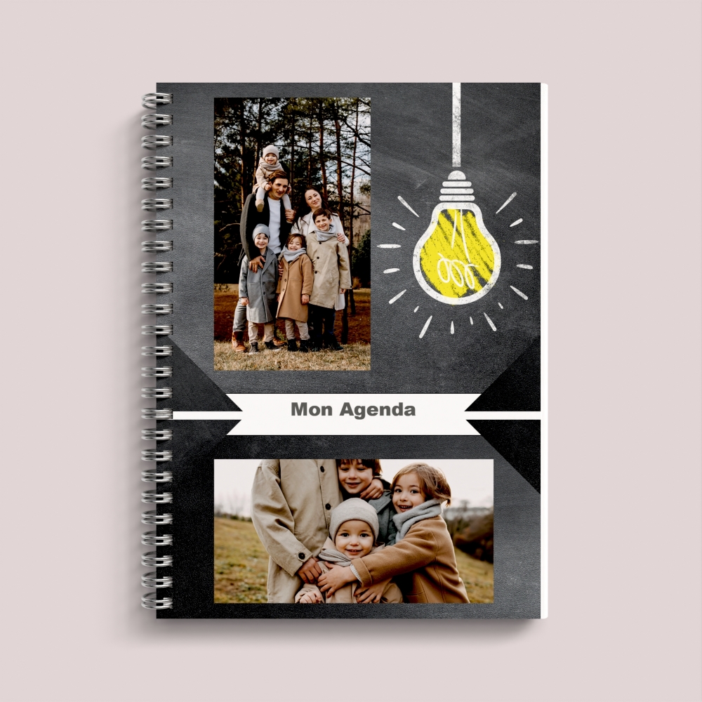 Agenda photo personnalisé