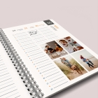 Agenda photo personnalisé