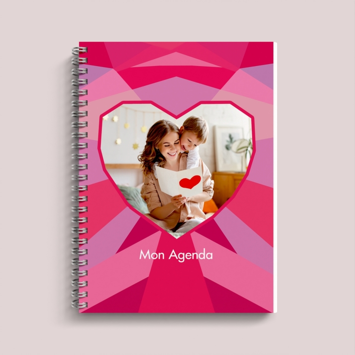 Agenda photo personnalisé