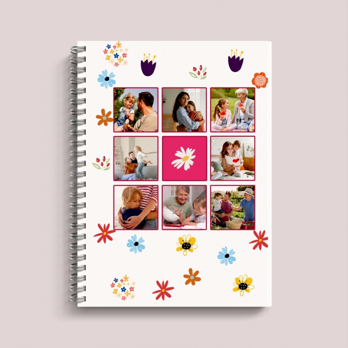 Agenda photo personnalisé