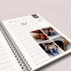 Agenda photo personnalisé