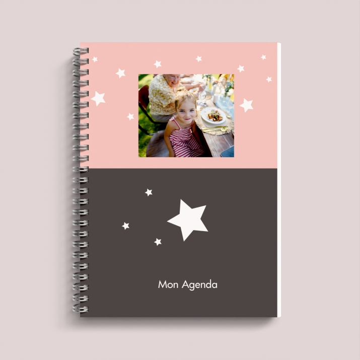 Agenda photo personnalisé