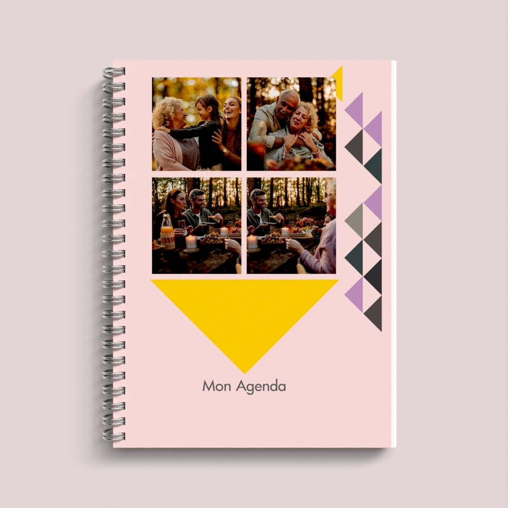Agenda photo personnalisé