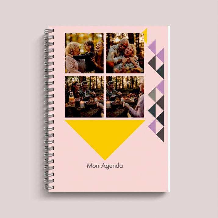 Agenda photo personnalisé