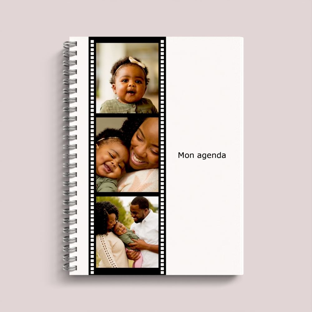 Agenda photo personnalisé