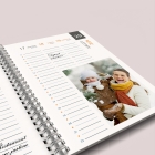 Agenda photo personnalisé