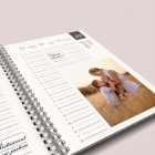 Agenda photo personnalisé