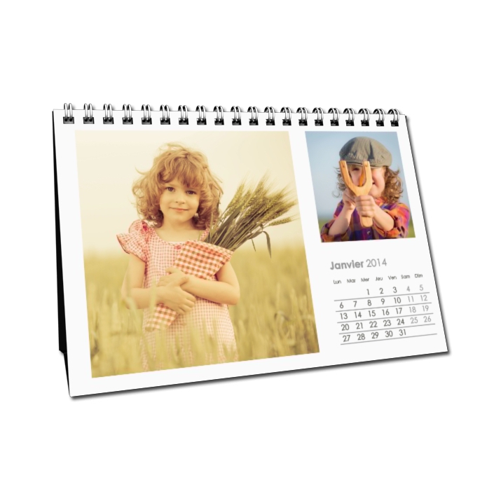 Calendrier LUXE PANO de bureau Calendrier LUXE PANO de bureau