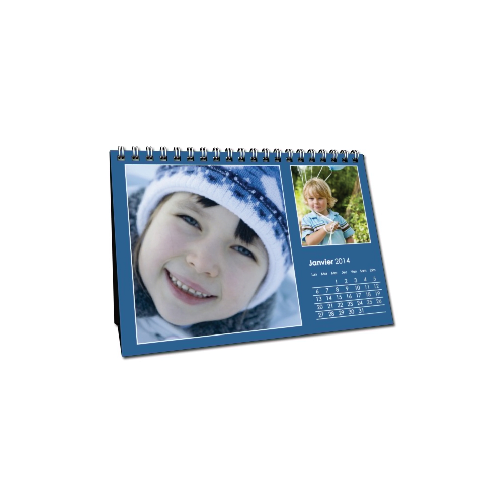Calendrier LUXE PANO de bureau Calendrier LUXE PANO de bureau