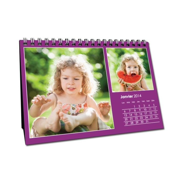 Calendrier LUXE PANO de bureau Calendrier LUXE PANO de bureau