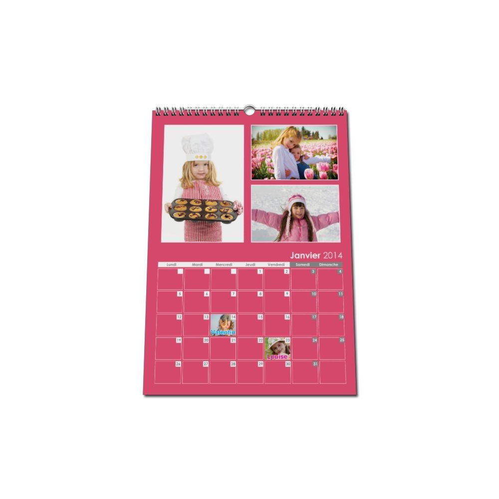 Calendrier PHOTO DATE Calendrier PHOTO DATE