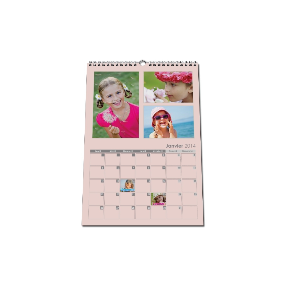 Calendrier PHOTO DATE Calendrier PHOTO DATE