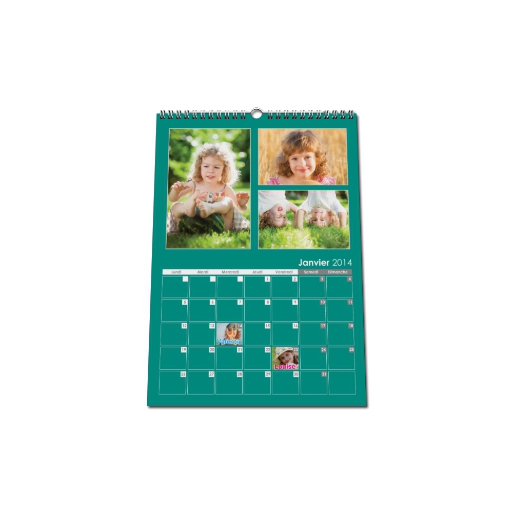 Calendrier PHOTO DATE Calendrier PHOTO DATE