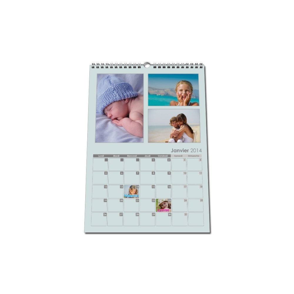 Calendrier PHOTO DATE Calendrier PHOTO DATE