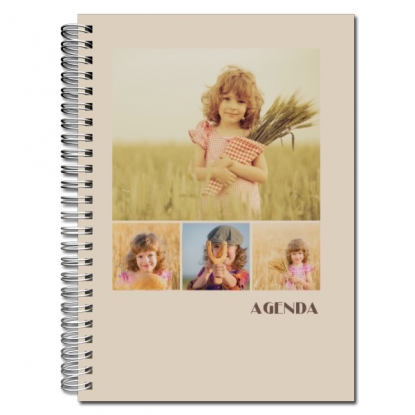 Agenda photo personnalisé