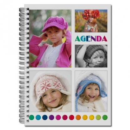 Agenda photo personnalisé