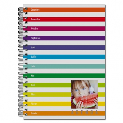 Agenda photo personnalisé