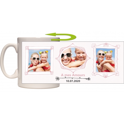 Mug photo panoramique