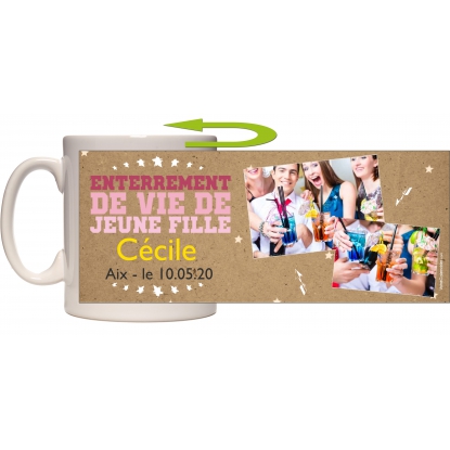 Mug photo panoramique