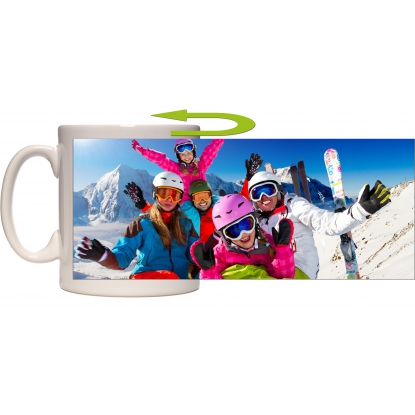 Mug photo magique panoramique