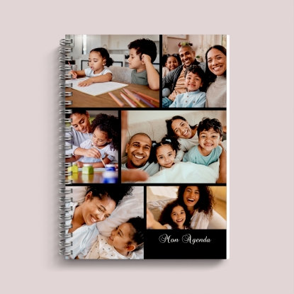 Agenda photo personnalisé