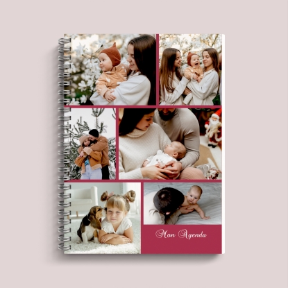 Agenda photo personnalisé