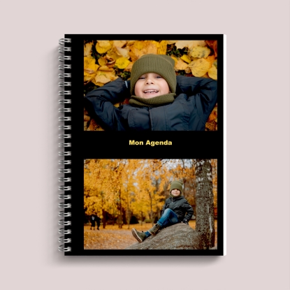Agenda photo personnalisé