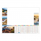 Calendrier sous main publicitaire