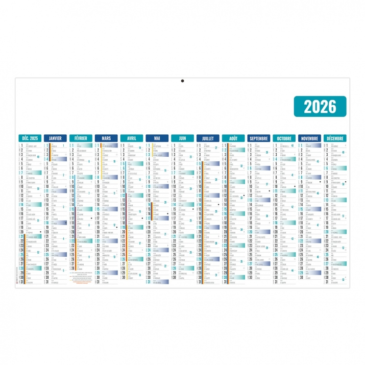 Calendrier bancaire